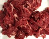牛肉とごぼうの卵とじ(柳川風)作り方1写真