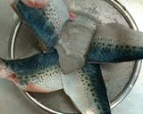 簡単。片栗粉で鯖の味噌煮作り方1写真