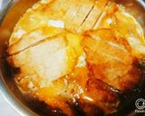 サクサクが残ってるカツ丼作り方4写真