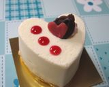 * 小さなハートのチーズムース *作り方19写真