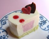 * 小さなハートのチーズムース *作り方20写真