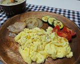 簡単にホテルの朝食☆スクランブルエッグ作り方3写真