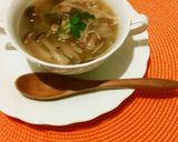 キノコと生姜のコトコトスープ♪作り方7写真