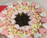 バレンタイン♡マシュマロピザ♡作り方2写真