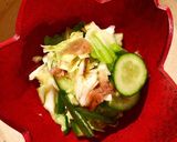 塩こんぶキャベツ 梅肉を和える作り方5写真