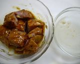 簡単！ローソン炭火焼チキン☆酢豚風作り方5写真