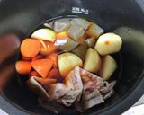 圧力鍋でしみしみ♡ヘルシー肉じゃが作り方2写真
