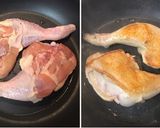 熱々♡チキンレッグのオニオンスープ作り方3写真