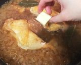 熱々♡チキンレッグのオニオンスープ作り方5写真