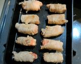 お餅を救済！照り焼き風！お餅の肉巻き！作り方3写真