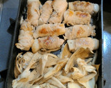お餅を救済！照り焼き風！お餅の肉巻き！作り方4写真