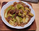 豚肉とキャベツのコチュジャン炒め作り方12写真