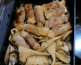 お餅を救済！照り焼き風！お餅の肉巻き！作り方5写真