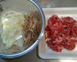 茶そばのいい香り♪ホットプレートで瓦そば作り方1写真