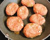 エノキたっぷりハンバーグのトマト煮込み作り方6写真