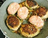 エノキたっぷりハンバーグのトマト煮込み作り方7写真