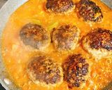 エノキたっぷりハンバーグのトマト煮込み作り方11写真