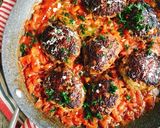 エノキたっぷりハンバーグのトマト煮込み作り方12写真