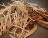 鶏レバともやしのポン酢炒め作り方4写真