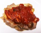 しめじとトマトソースのチキンソテー作り方8写真