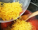 基本のトマトソースで簡単にパスタパエリア作り方5写真