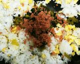 高菜と鮭フレークの炒飯作り方4写真