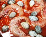 基本のトマトソースで簡単にパスタパエリア作り方6写真