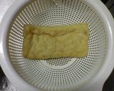みつばと油揚げの卵とじ作り方1写真