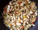 鶏胸肉とパプリカのオイスター炒め作り方5写真