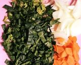 ほうれん草と卵の和風スープ作り方1写真