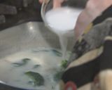 ブロッコリーと浅利の豆乳煮込み作り方4写真