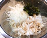 ミミガーとワカメのマヨポン酢。作り方4写真