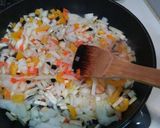 S&Bドライキーマカレーで野菜カレー！作り方3写真