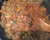 S&Bドライキーマカレーで野菜カレー！作り方6写真