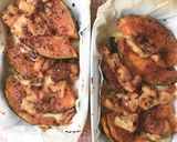 南瓜と鶏肉のマスタードハニーソース焼き作り方9写真
