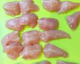 ササミでなんちゃってチキンナゲット作り方1写真