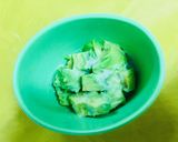 簡単☆アボカドの山葵塩酒粕ヨーグルト和え作り方3写真