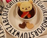 離乳食:完〜バレンタインに♡ココアプリン作り方6写真
