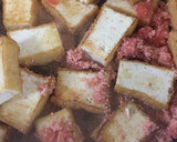 ほうれん草と厚揚げのめんたいバター炒め♡作り方2写真