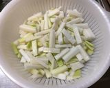 大根の皮の中華漬け作り方1写真