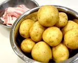 しみしみ美味しい♡豚バラ新じゃが♪簡単♡作り方1写真