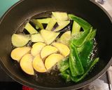 揚げ鯖(鶏肉)と野菜のおろし煮作り方2写真