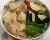 揚げ鯖(鶏肉)と野菜のおろし煮作り方8写真