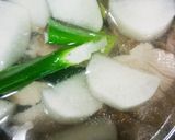 今日の晩ご飯　ぶり大根作り方5写真