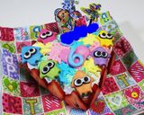 スプラトゥーンケーキ作り方3写真