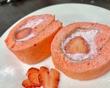 いちごのロールケーキ作り方9写真