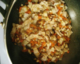 土鍋でご飯♪中華風炊き込みご飯作り方4写真