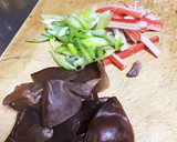 生キクラゲが旨いっ☆簡単カニ玉や♪作り方1写真