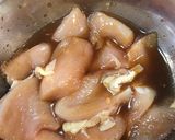 鶏ムネ肉とチンゲンサイの粒マスタード炒め作り方1写真