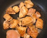 鶏ムネ肉とチンゲンサイの粒マスタード炒め作り方4写真